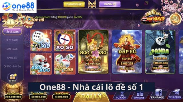 Slots game One88- Trải nghiệm nổ hũ cực hấp dẫn